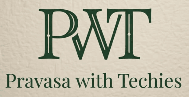 Pravasa with Techies logo